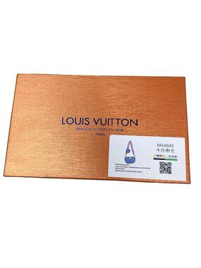 Louis Vuitton Malletiera Orange Gift Box Dust Bag Luxury EMPTY BOX 10x6x2 Set